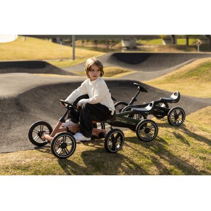 QPlay - Børne-ATV GO KART sort
