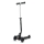 QPlay - Børnescooter med LED-hjul 5-i-1 SEMA PRO sort
