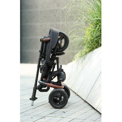 QPlay - Børnetrehjuler 6-i-1 RITO DELUXE grå