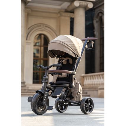 QPlay - Børnetrehjuler 7-i-1 COMFO MAX beige
