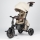 QPlay - Børnetrehjuler 8-i-1 COMFO MAX beige