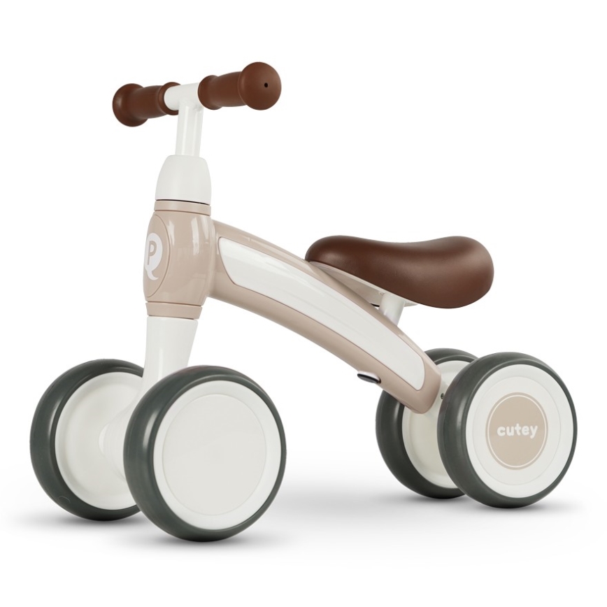 QPlay - Løbecykel CUTEY-5  beige