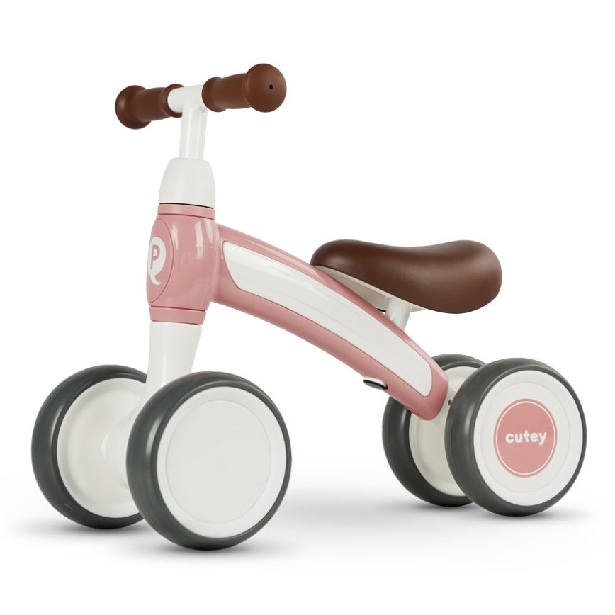 QPlay - Løbecykel CUTEY-5  lyserød