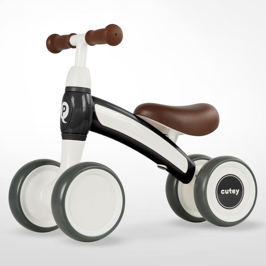 QPlay - Løbecykel CUTEY-5 sort