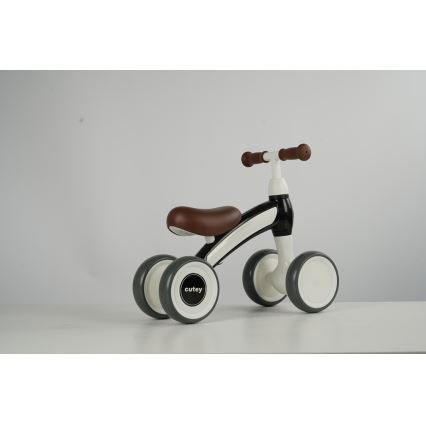QPlay - Løbecykel CUTEY-5 sort