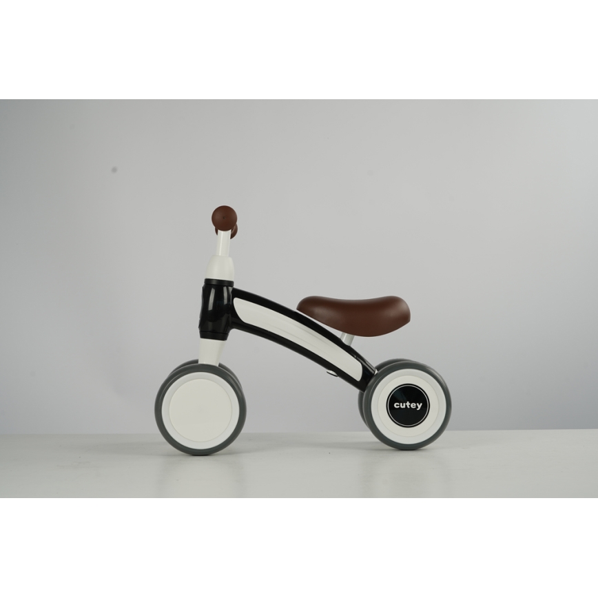 QPlay - Løbecykel CUTEY-5 sort
