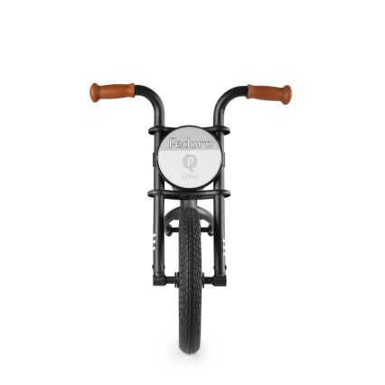 QPlay - Løbecykel FEDURO sort/brun