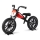 QPlay - Løbecykel FEDURO sort/rød