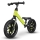 QPlay - Løbecykel med LED-lys lamper på hjul SPARK grøn