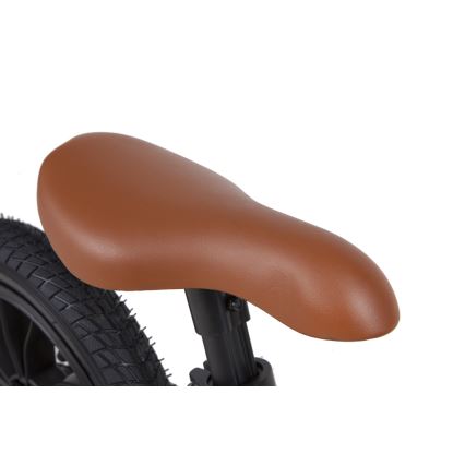 QPlay - Løbecykel RACER AIR sort/brun