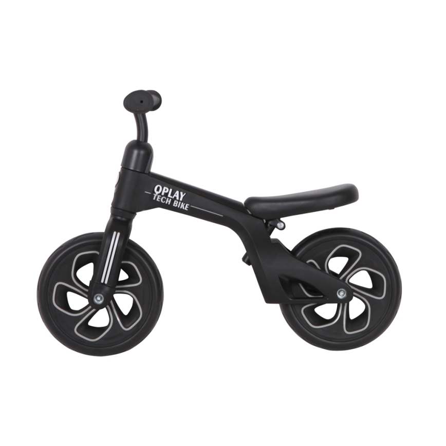 QPlay - Løbecykel TECH sort