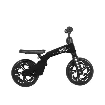 QPlay - Løbecykel TECH sort