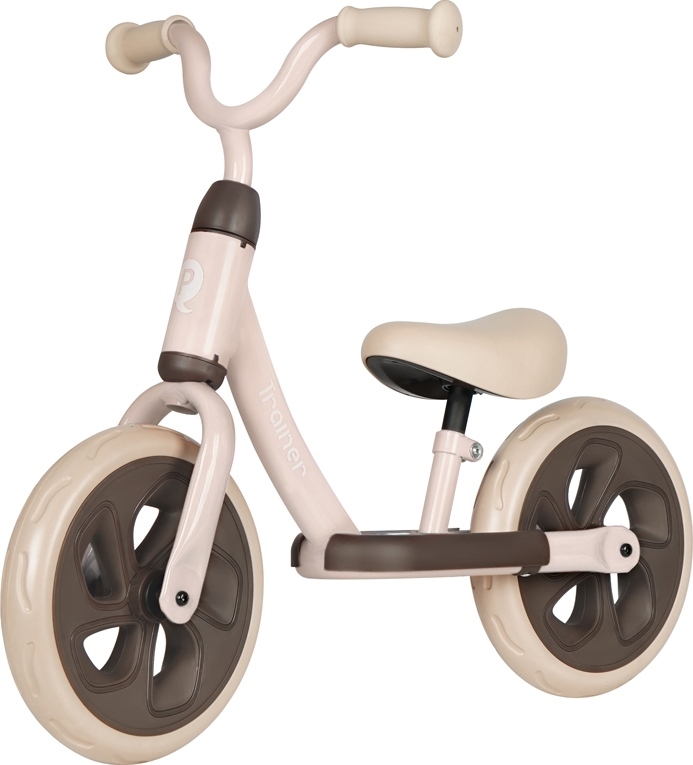 QPlay - Løbecykel TRAINER lyserød
