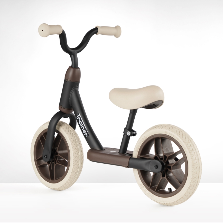 QPlay - Løbecykel TRAINER sort