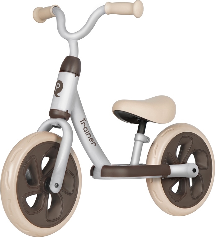 QPlay - Løbecykel TRAINER sølv