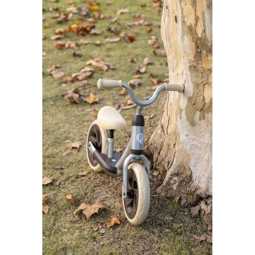 QPlay - Løbecykel TRAINER sølv