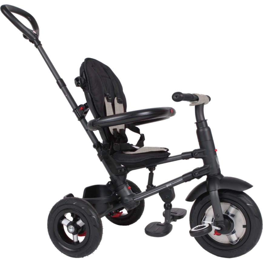 QPlay - Trehjulet cykel 3-i-1 RITO AIR grå