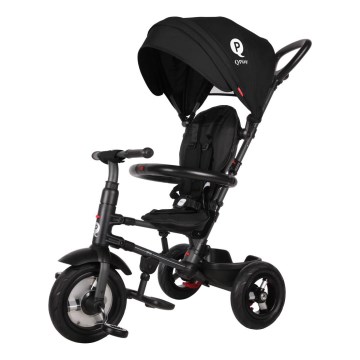 QPlay - Trehjulet cykel 3-i-1 RITO AIR sort