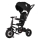 QPlay - Trehjulet cykel 3-i-1 RITO AIR sort