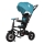 QPlay - Trehjulet cykel 3-i-1 RITO AIR turkis