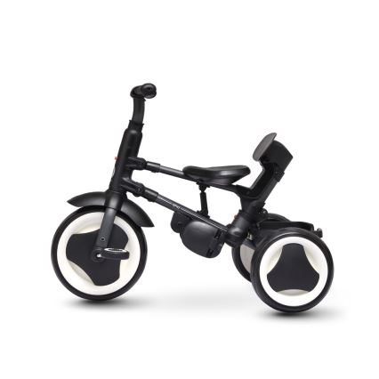 QPlay - Trehjulet cykel 3-i-1 RITO EVA sort