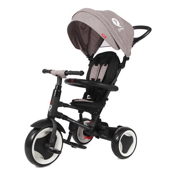 QPlay - Trehjulet cykel 3-i-1 RITO EVO grå