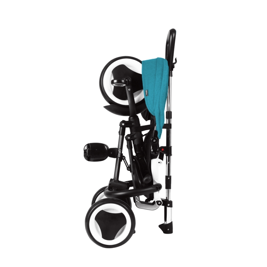 QPlay - Trehjulet cykel 3-i-1 RITO EVO turkis