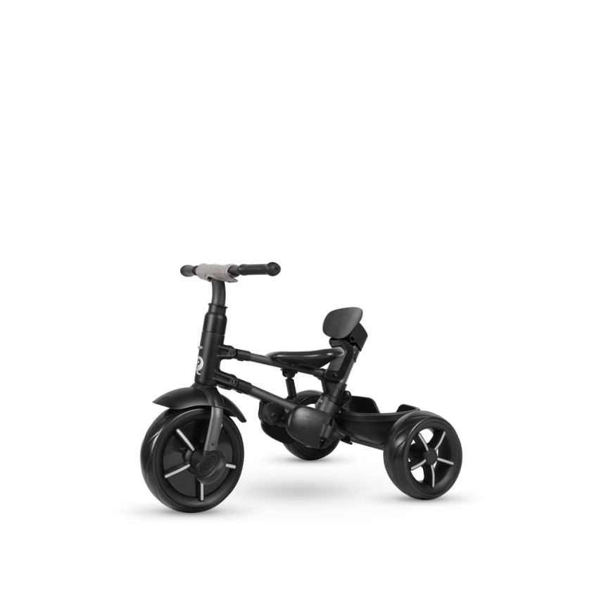 QPlay - Trehjulet cykel 3-i-1 RITO STAR lysegrå