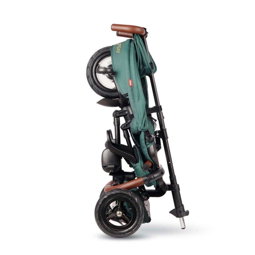 QPlay - Trehjulet cykel RITO DELUXE (Limited special edition) grøn