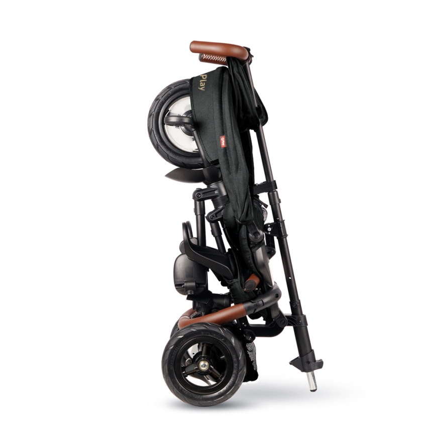 QPlay - Trehjulet cykel RITO DELUXE (Limited special edition) sort