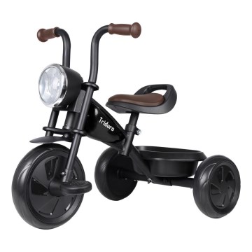 QPlay - Trehjulet cykel TRIDURO sort
