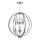 Quintiesse - LED-lysekrone på kabel MONDO 8xG9/3W/230V Ø 71,3 cm blank krom