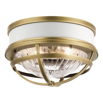 Quintiesse - Loftlampe TOLLIS 2xE27/40W/230V Ø 30,5 cm guld