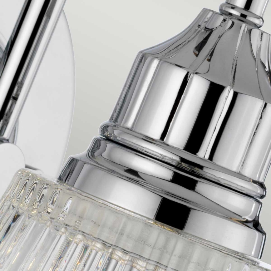 Quintiesse - LED væglampe til badeværelse ADDISON 1xG9/3W/230V IP44 i blank krom