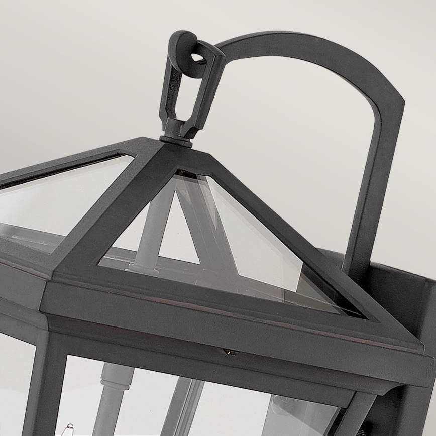 Quintiesse - Udendørs væglampe ALFORD S 2xE14/40W/230V IP44 sort