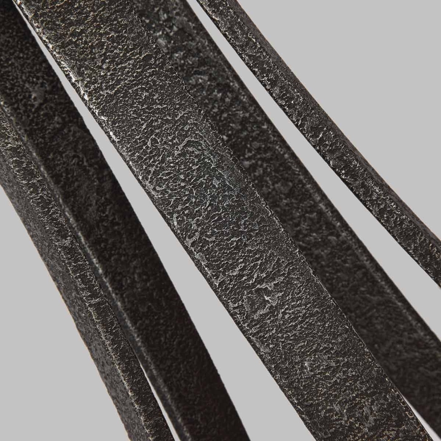 Quintiesse - Kædeophængt lysekrone ANGELO 5xE27/60W/230V, egfarvet