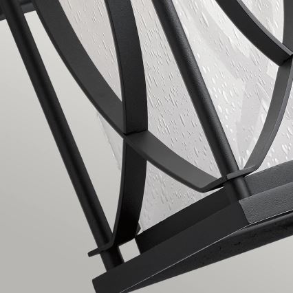 Quintiesse - Udendørs væglampe ASHBERN M 1xE27/60W/230V IP44 sort