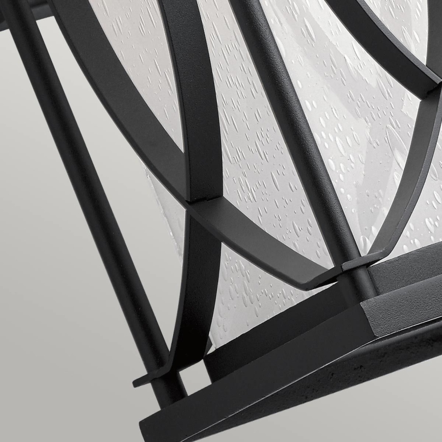 Quintiesse - Udendørs væglampe ASHBERN M 1xE27/60W/230V IP44 sort