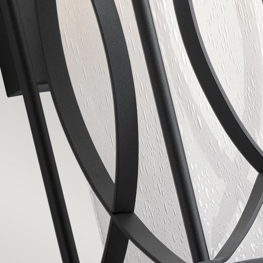 Quintiesse - Udendørs væglampe ASHBERN M 1xE27/60W/230V IP44 sort