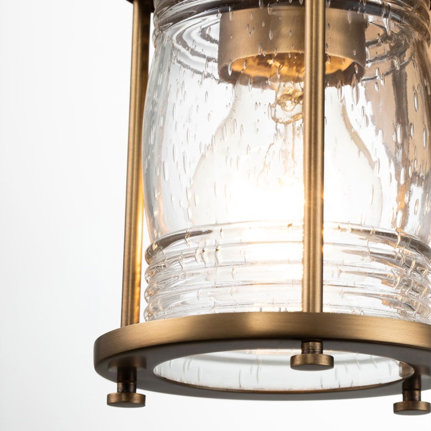 Quintiesse - Udendørs væglampe ASHLAND BAY 1xE27/60W/230V IP44 i bronze