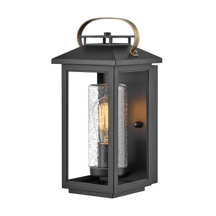 Quintiesse - Udendørs væglampe ATWATER S 1xE27/60W/230V IP44 sort