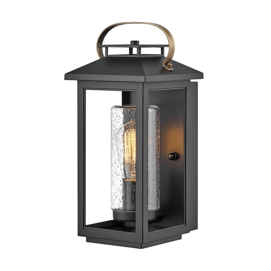 Quintiesse - Udendørs væglampe ATWATER S 1xE27/60W/230V IP44 sort