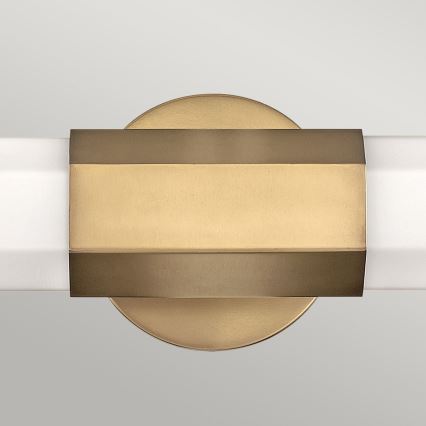Quintiesse - LED væglampe til badeværelse FACET 2xLED/12W/230V IP44 i guld