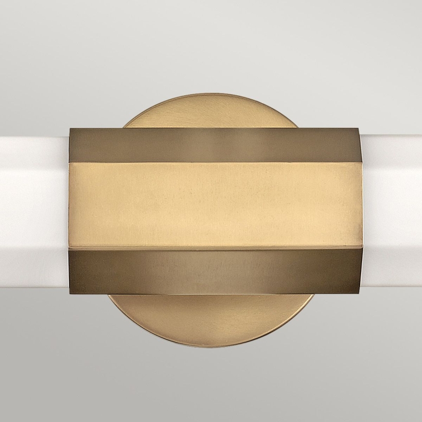Quintiesse - LED væglampe til badeværelse FACET 2xLED/12W/230V IP44 i guld