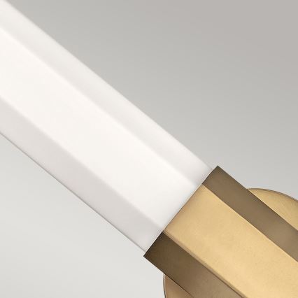 Quintiesse - LED væglampe til badeværelse FACET 2xLED/12W/230V IP44 i guld
