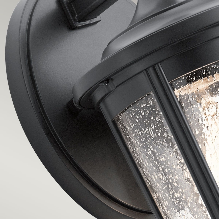 Quintiesse - Udendørs væglampe FAIRFIELD M 1xE27/60W/230V IP44 sort