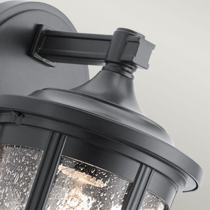 Quintiesse - Udendørs væglampe FAIRFIELD M 1xE27/60W/230V IP44 sort