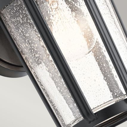 Quintiesse - Udendørs væglampe FAIRFIELD M 1xE27/60W/230V IP44 sort