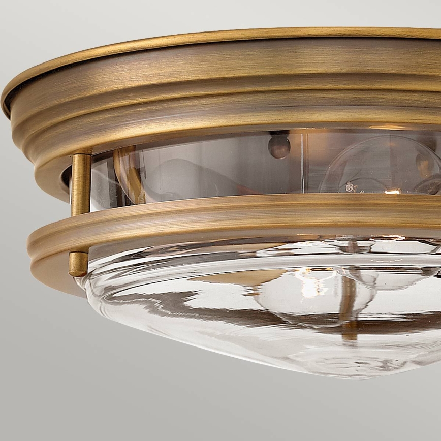 Quintiesse - Udendørs loftlampe HADRIAN 2xE27/40W/230V Ø 30,5 cm IP44 bronzefarvet