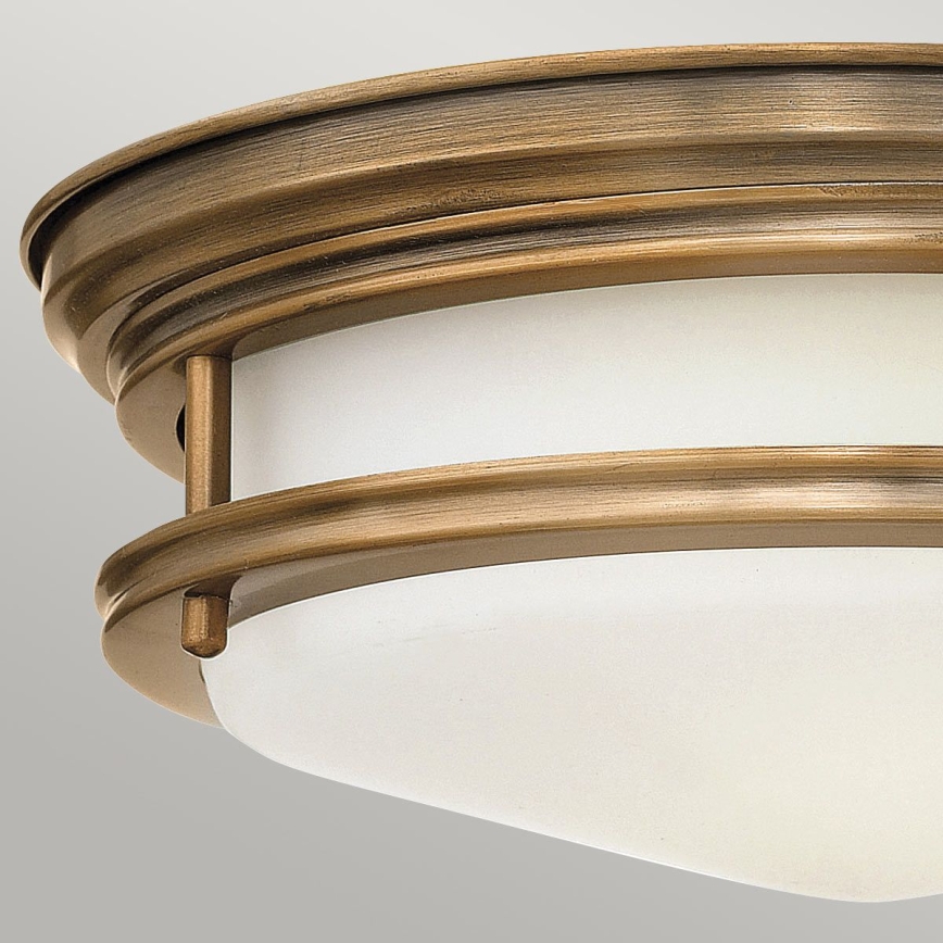 Quintiesse - Udendørs loftlampe HADRIAN 2xE27/40W/230V Ø 30,5 cm IP44 bronze
